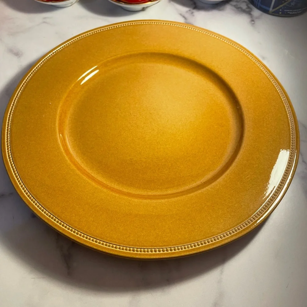 Williams Sonoma beaded buffet plate platter